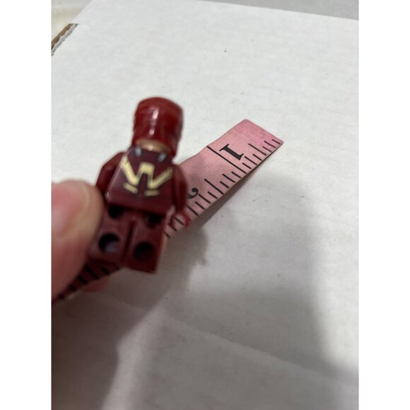 Lego Marvel Super Heris  Iron Man Minifigure Toy Red/Gold - Picture 4 of 4